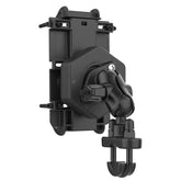 RAM Mounts Quick-Grip™ XL Phone Mount with Vibe-Safe™ & U-Bolt Base - Short